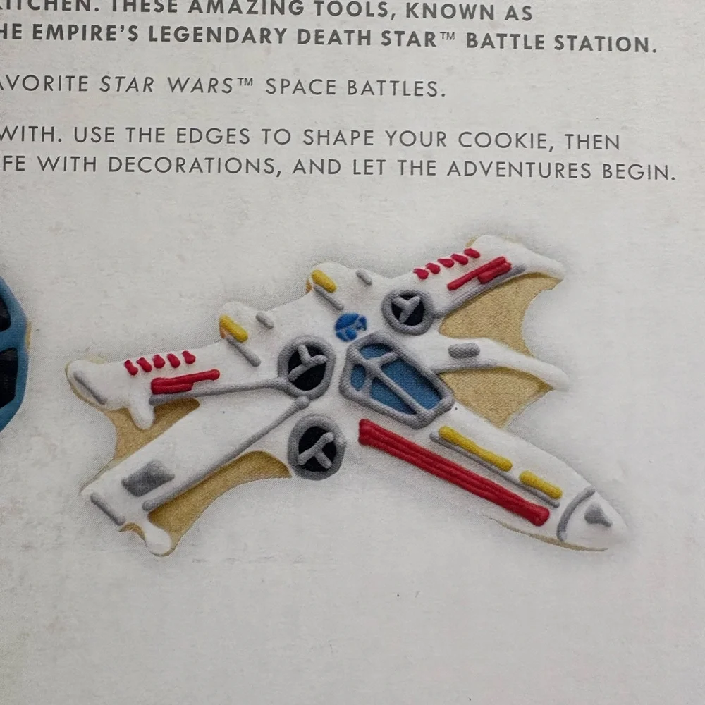 Williams Sonoma Star Wars cookie cutters 4pcs